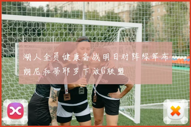 湖人全员健康备战明日对阵绿军布朗尼和蒂耶罗下放G联盟