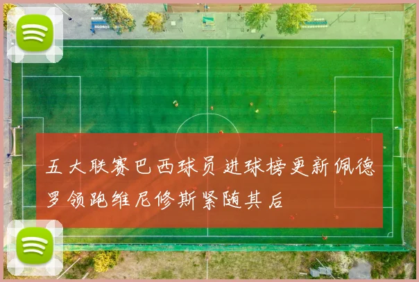 五大联赛巴西球员进球榜更新佩德罗领跑维尼修斯紧随其后